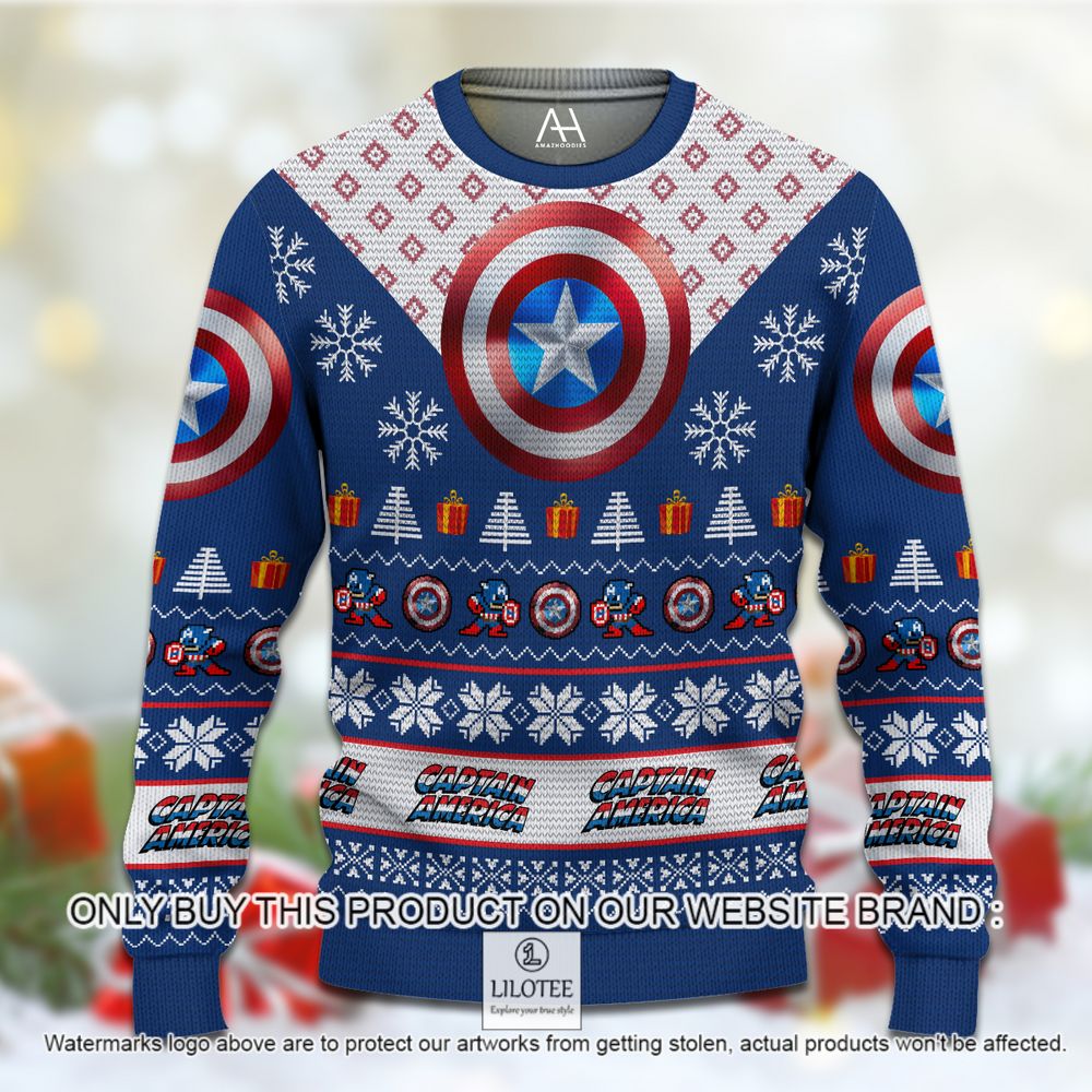 Captain American Christmas Sweater - LIMITED EDITION 8