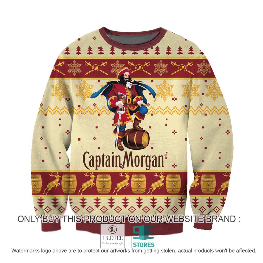 Captain Morgan Logo Knitted Wool Sweater - LIMITED EDITION 16