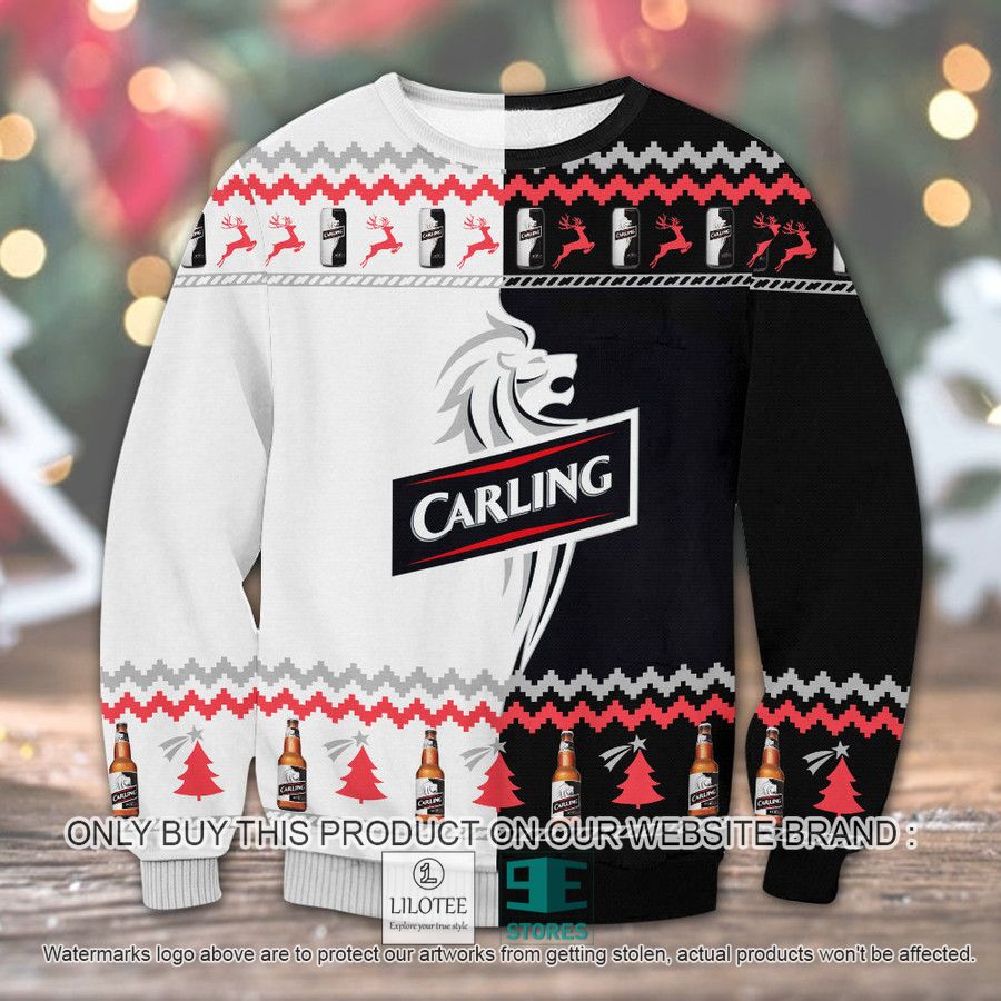 Carling Lager Beer Ugly Christmas Sweater - LIMITED EDITION 8