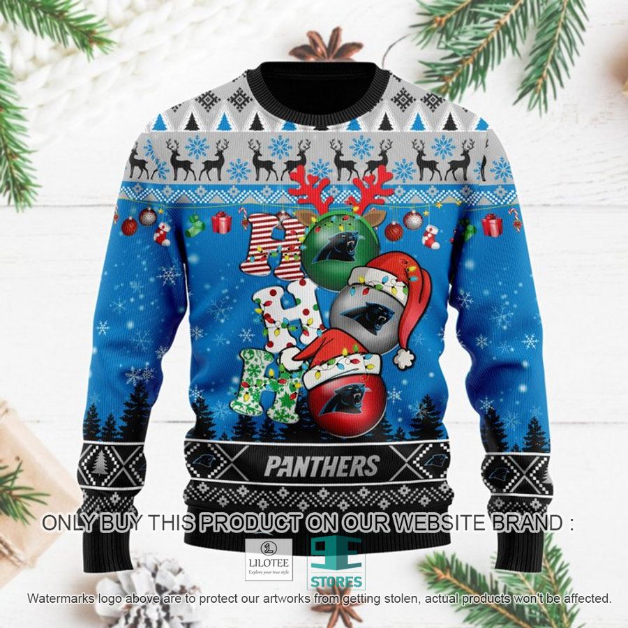 Carolina Panthers Christmas Decor NFL Ugly Christmas Sweater 9