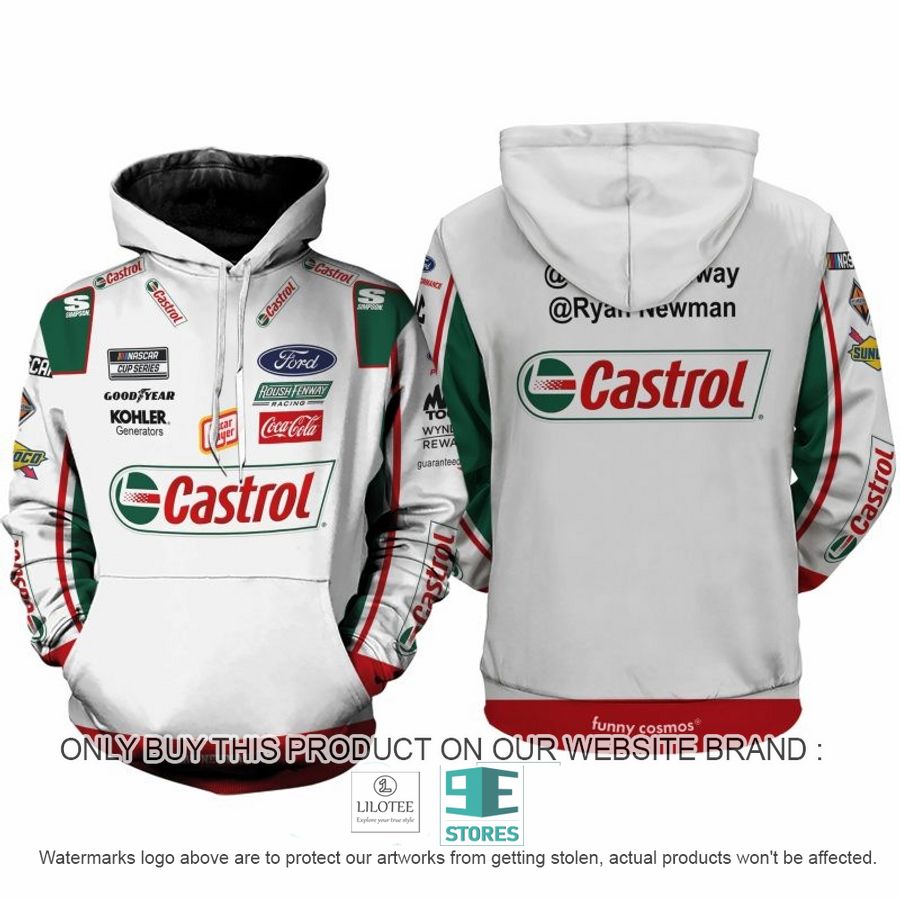Castrol Ryan Newman Nascar 2022 Racing 3D Shirt, Hoodie 9