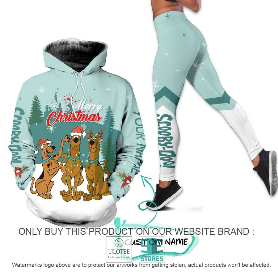 Personalized Scooby Doo Merry Christmas Hoodie, Legging - LIMITED EDITIONs 7