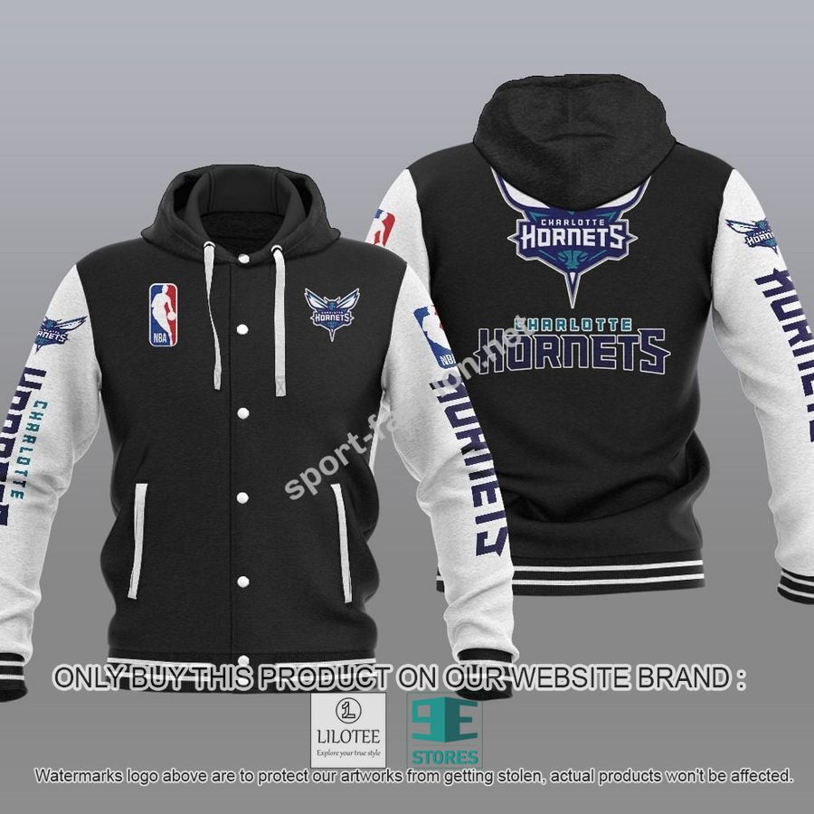 Charlotte Hornets NBA Baseball Hoodie Jacket - LIMITED EDITION 14