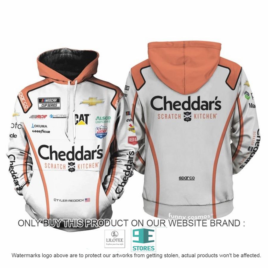 Cheddar's Tyler Reddick Nascar 2022 Racing 3D Shirt, Hoodie 8