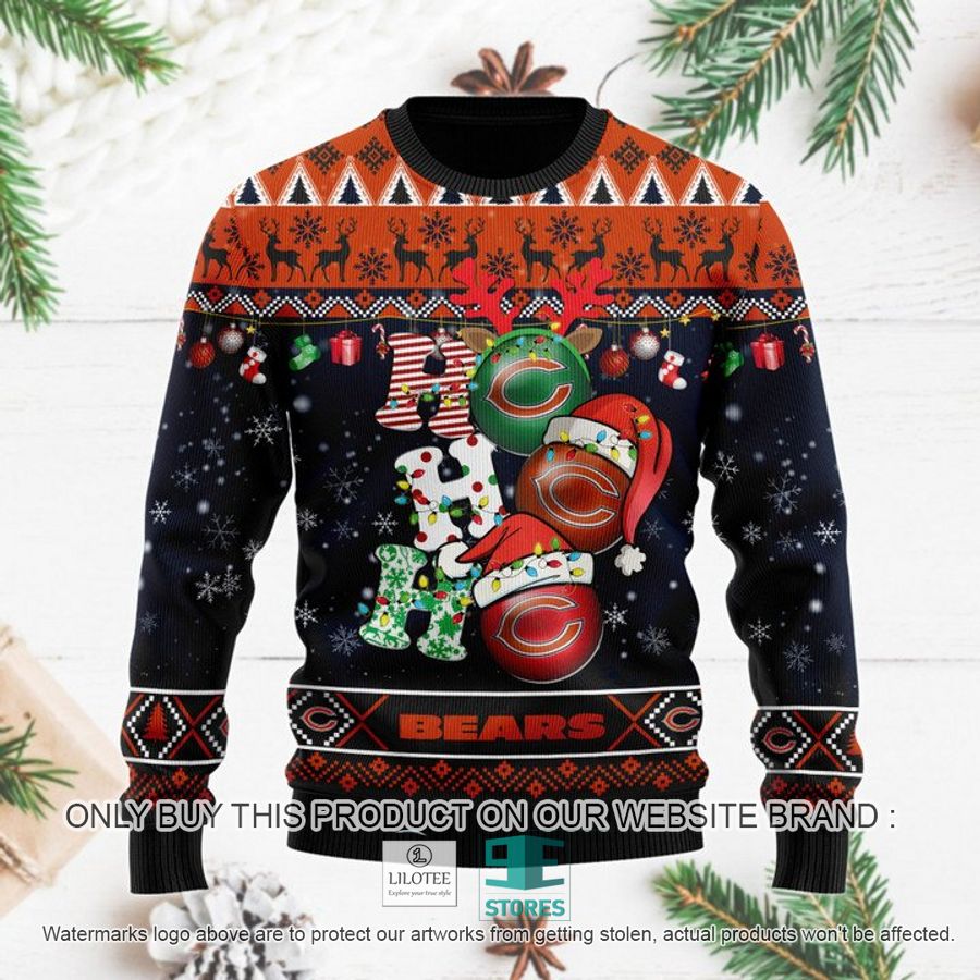 Chicago Bears Christmas Decor NFL Ugly Christmas Sweater 8