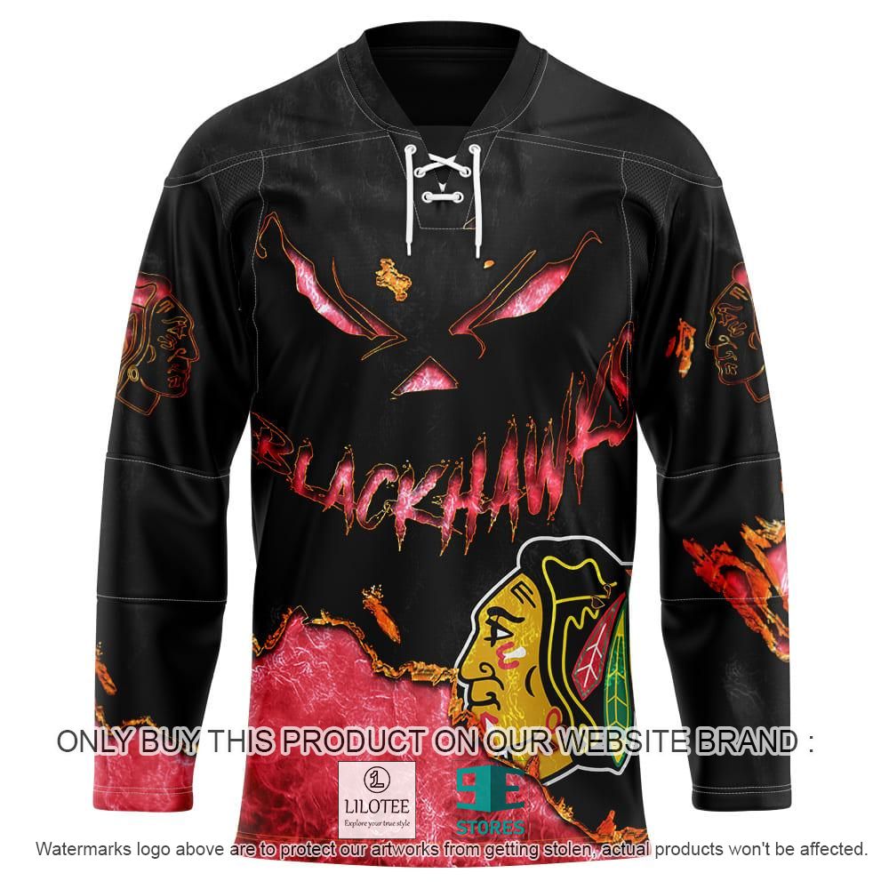 Chicago Blackhawks Blood Personalized Hockey Jersey Shirt - LIMITED EDITION 20