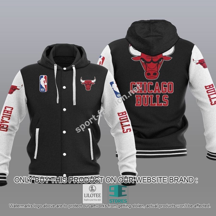 Chicago Bulls NBA Baseball Hoodie Jacket - LIMITED EDITION 14