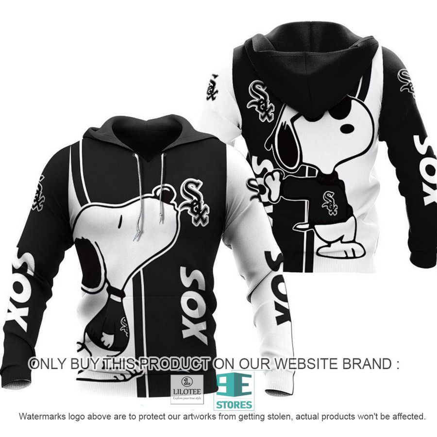 Chicago White Sox Snoopy Hoodie 9