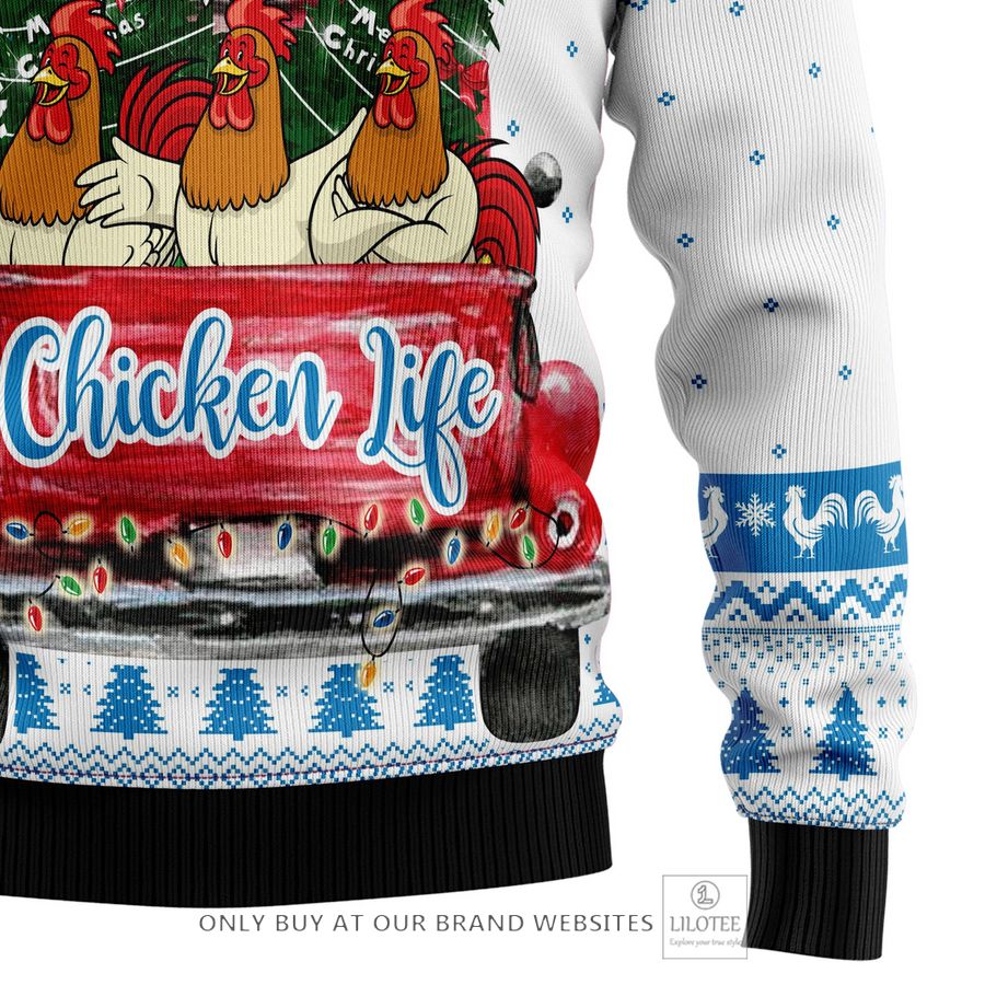 Chicken Life Ugly Christmas Sweater - LIMITED EDITION 4 Chicken Life Ugly Christmas Sweater - LIMITED EDITION - Image 4