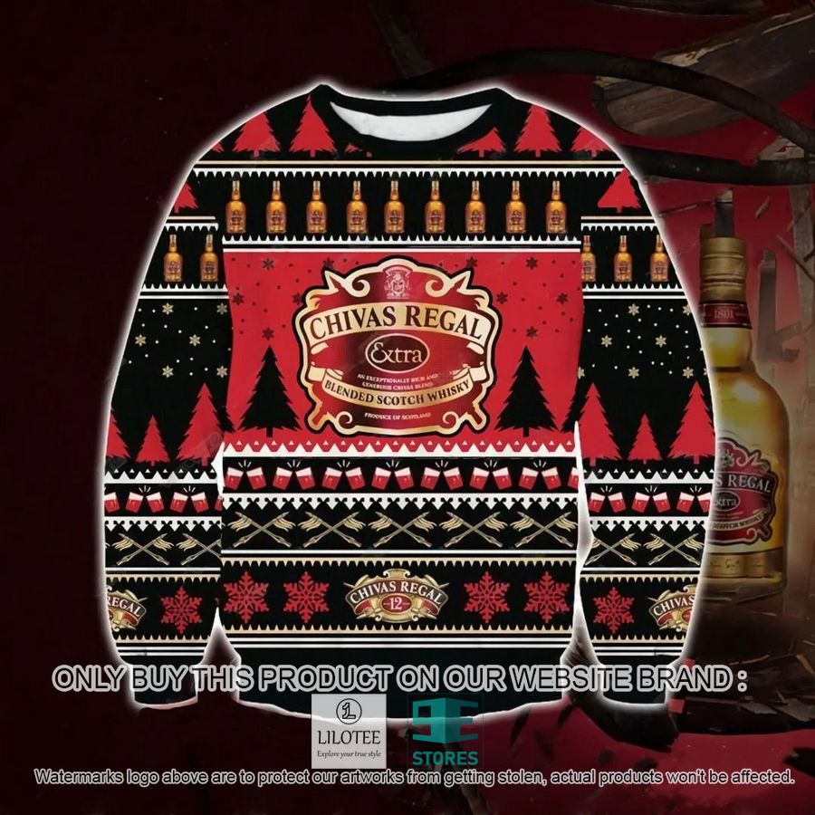Chivas Regal Whisky Christmas Ugly Christmas Sweater - LIMITED EDITION 8