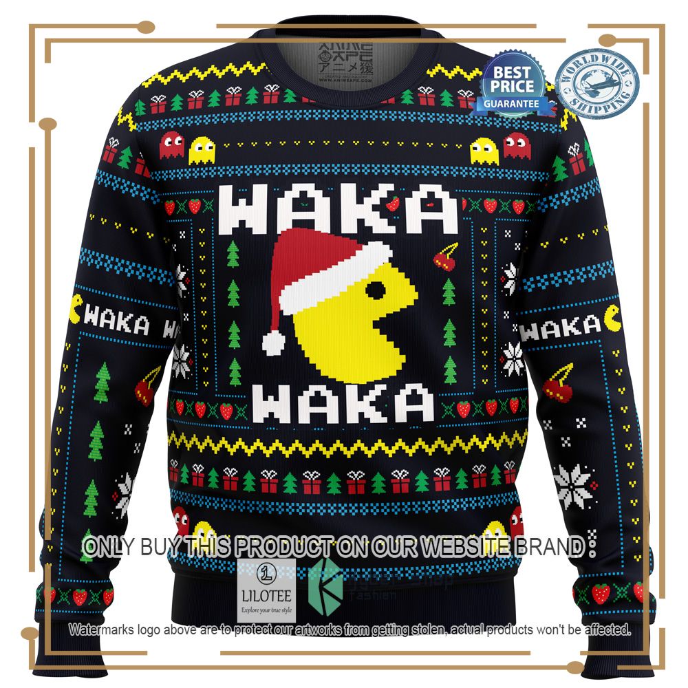 Christmas Arcade Pac-Man Ugly Christmas Sweater - LIMITED EDITION 6