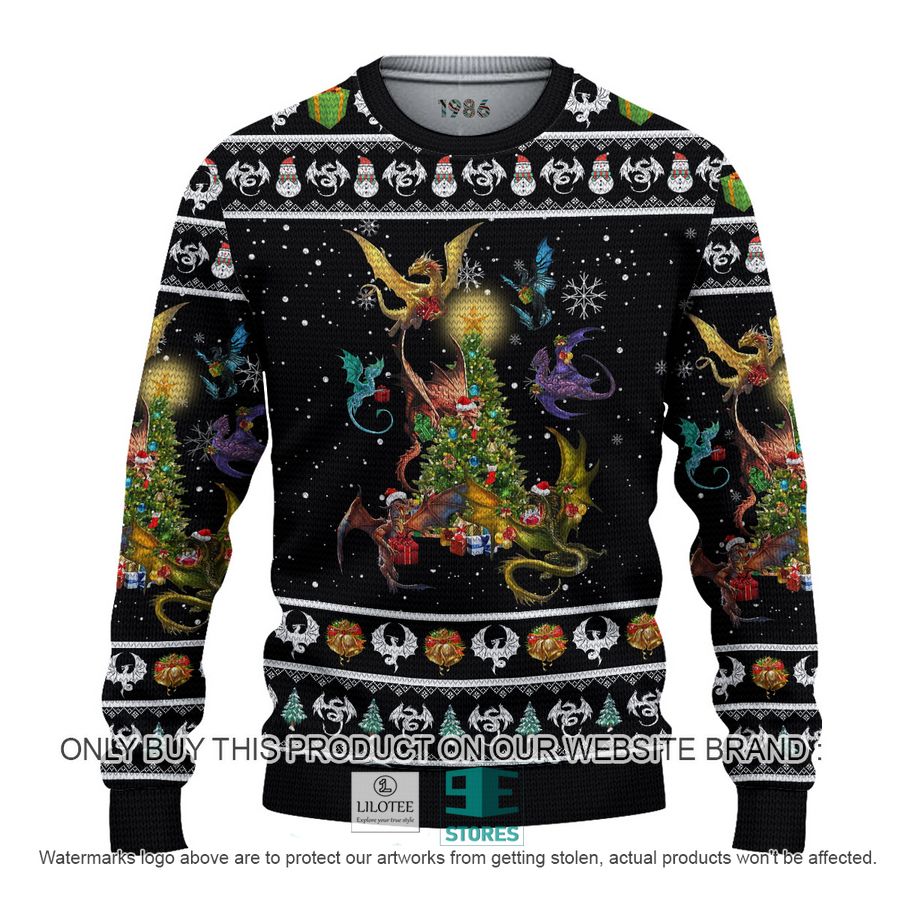 Christmas Dragon 3D Over Printed Shirt, Hoodie 10