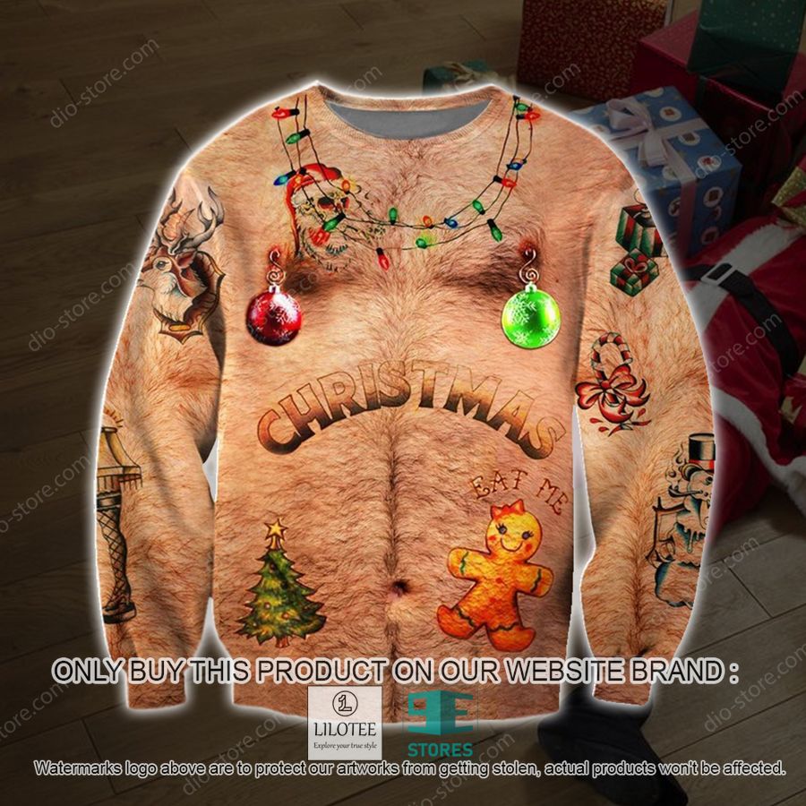 Christmas Fur Knitted Wool Sweater - LIMITED EDITION 9