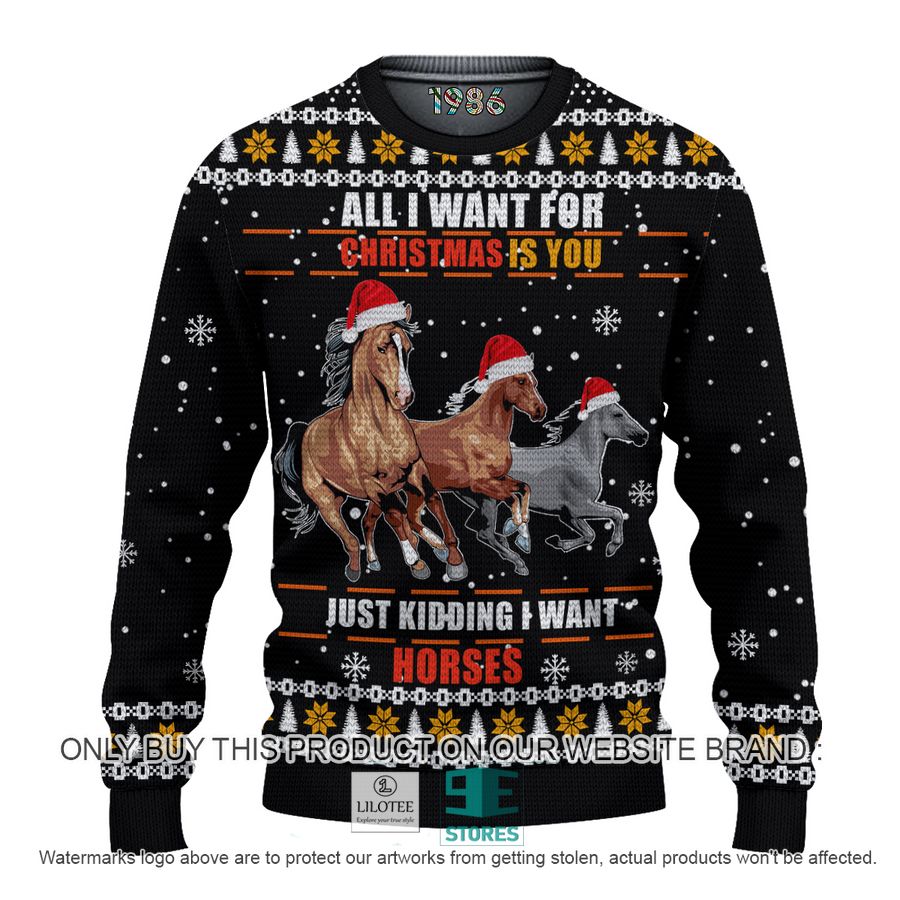 Christmas Horses 3D Over Printed Shirt, Hoodie 13