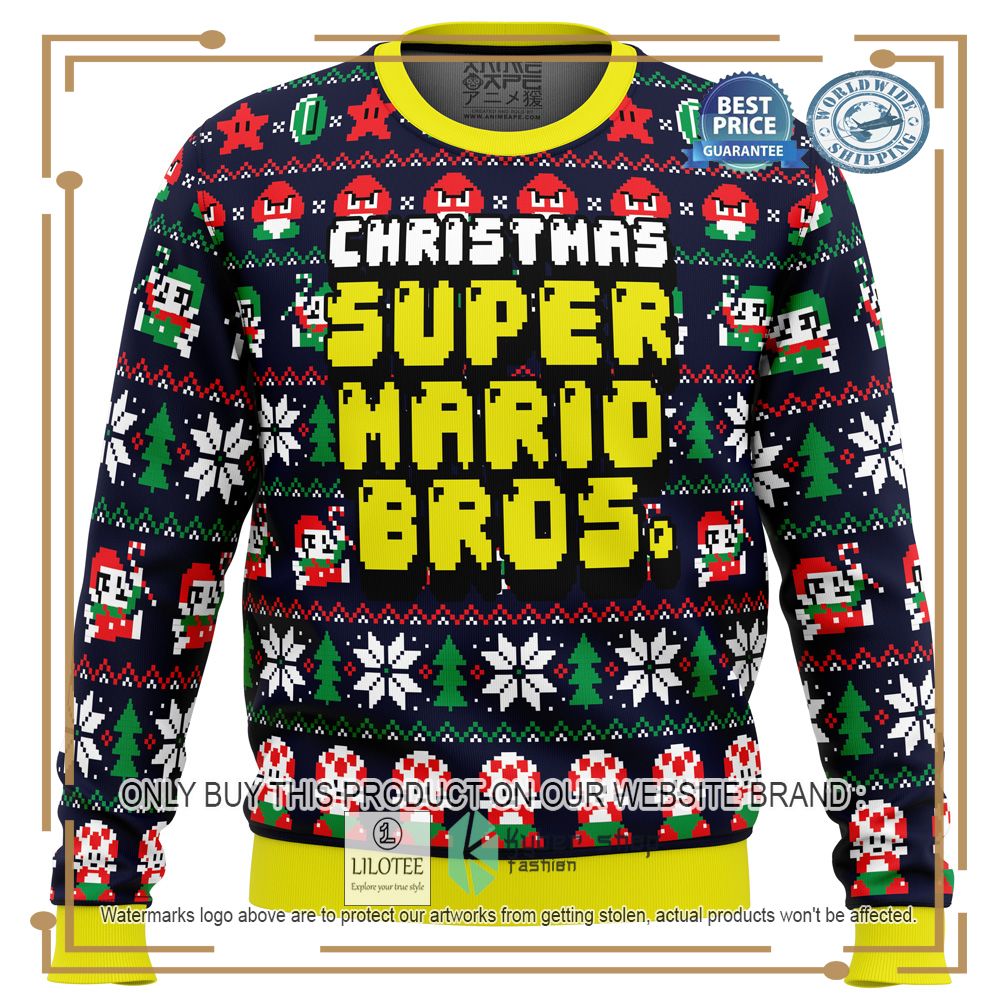 Christmas Super Mario Bros Ugly Christmas Sweater - LIMITED EDITION 6