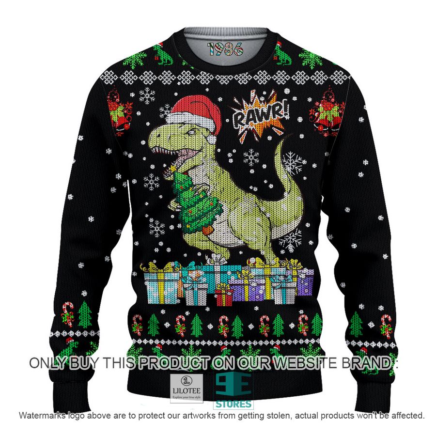 Christmas T Rex 3D Over Printed Shirt, Hoodie 13