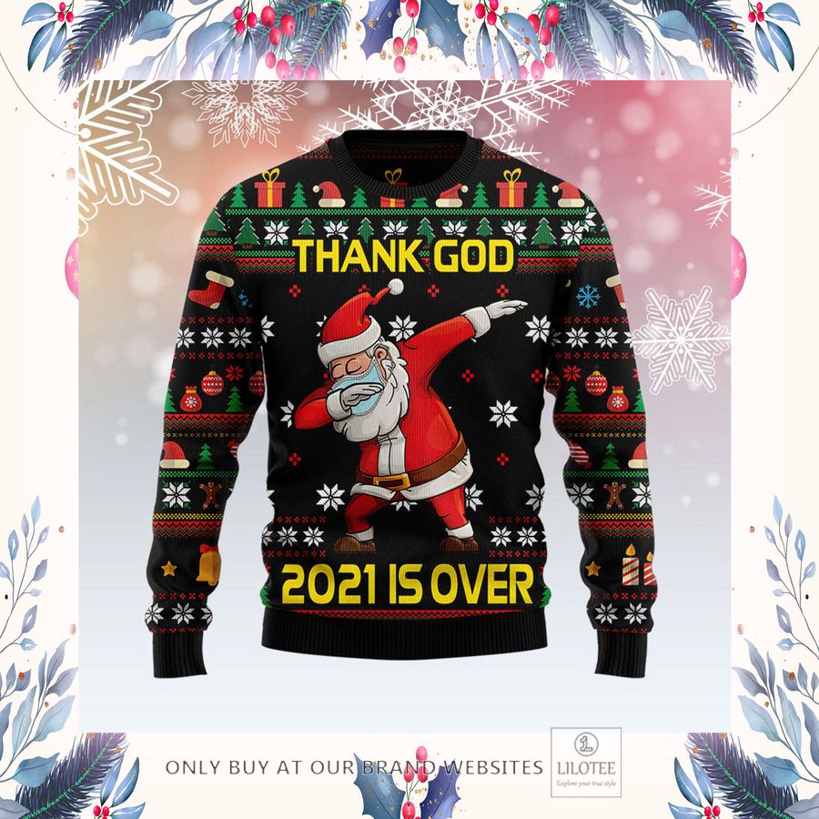 Christmas Thank God021 Is Over Santa D Ugly Christmas Sweater - LIMITED EDITION 13 Christmas Thank God021 Is Over Santa D Ugly Christmas Sweater - LIMITED EDITION - Image 13