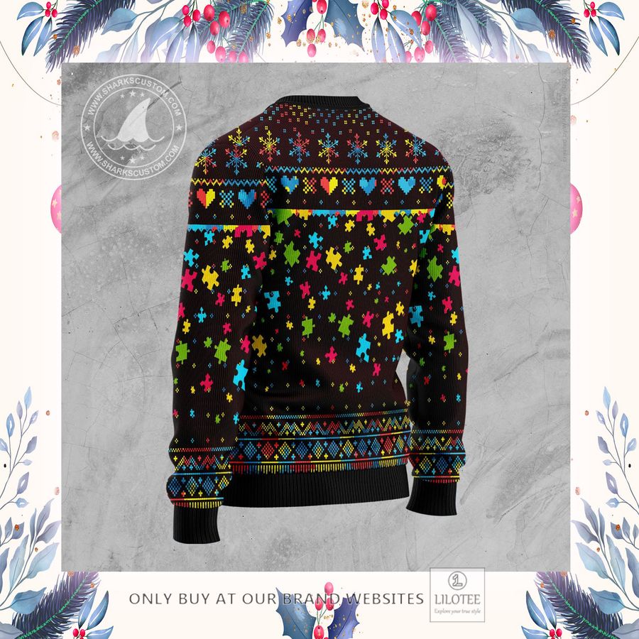 Christmas Tree Autism Awareness Ugly Christmas Sweater - LIMITED EDITION 11 Christmas Tree Autism Awareness Ugly Christmas Sweater - LIMITED EDITION - Image 11