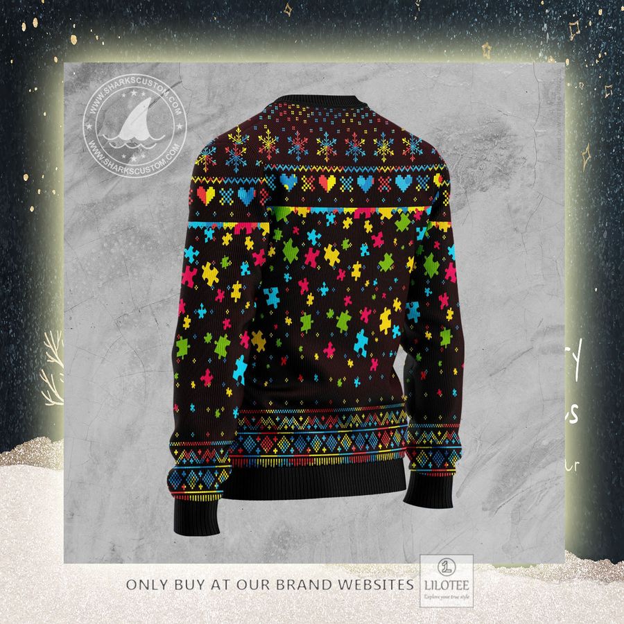 Christmas Tree Autism Awareness Ugly Christmas Sweater - LIMITED EDITION 5 Christmas Tree Autism Awareness Ugly Christmas Sweater - LIMITED EDITION - Image 5