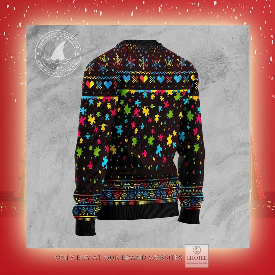 Christmas Tree Autism Awareness Ugly Christmas Sweater - LIMITED EDITION 8 Christmas Tree Autism Awareness Ugly Christmas Sweater - LIMITED EDITION - Image 8