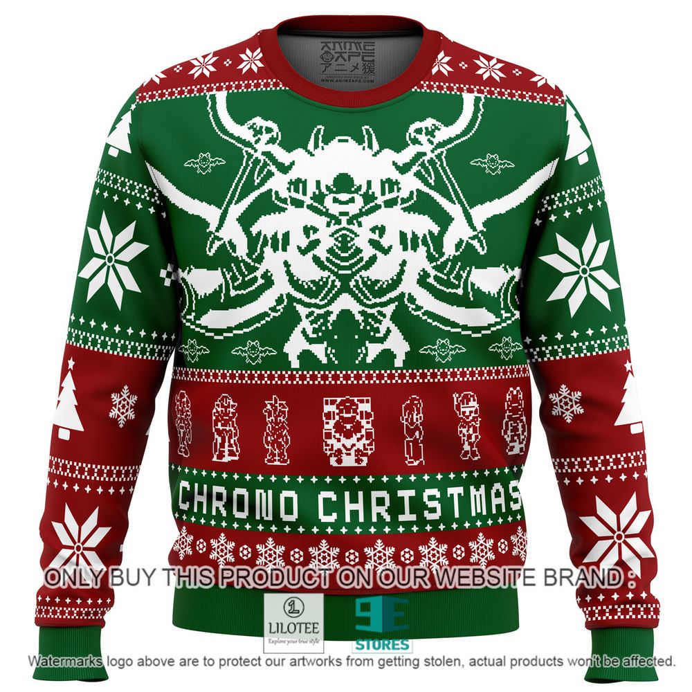 Chrono Trigger Chrono Christmas Christmas Sweater - LIMITED EDITION 11