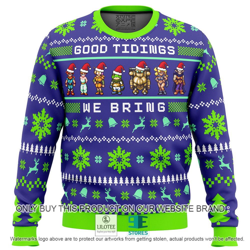 Chrono Trigger Good Tidings We Bring Christmas Sweater - LIMITED EDITION 10