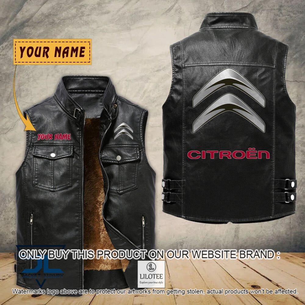 Citro n Custom Name Sleeveless Velet Vest Jacket - LIMITED EDITION 6