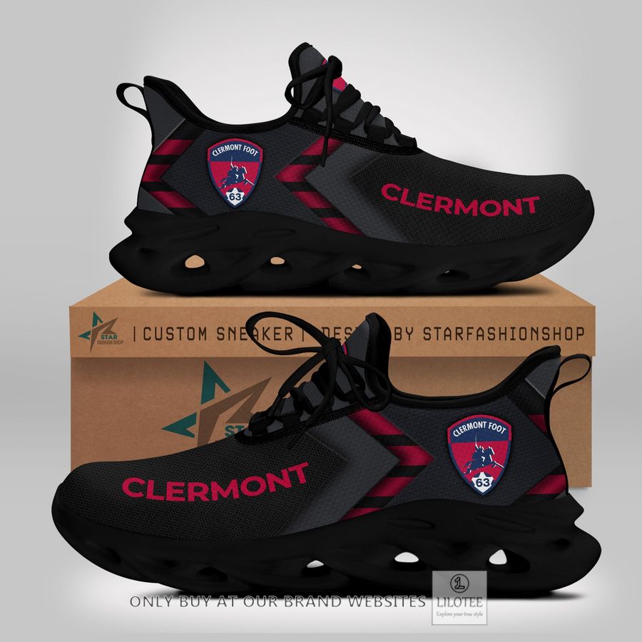 Clermont Foot Auvergne 63 Ligue 1 and 2 Clunky Max Soul Shoes 8