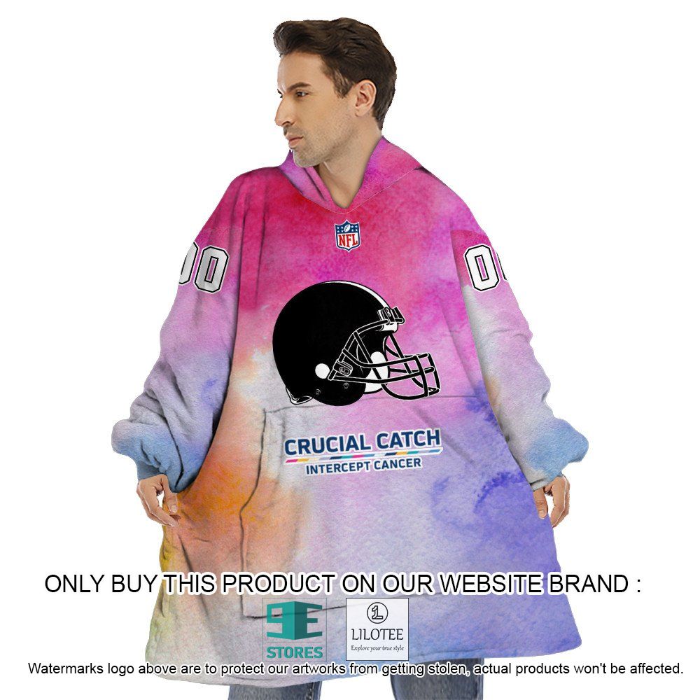 Cleveland Browns Crucial Catch Intercept Cancer Personalized Oodie Blanket Hoodie - LIMITED EDITION 5 Cleveland Browns Crucial Catch Intercept Cancer Personalized Oodie Blanket Hoodie - LIMITED EDITION - Image 5