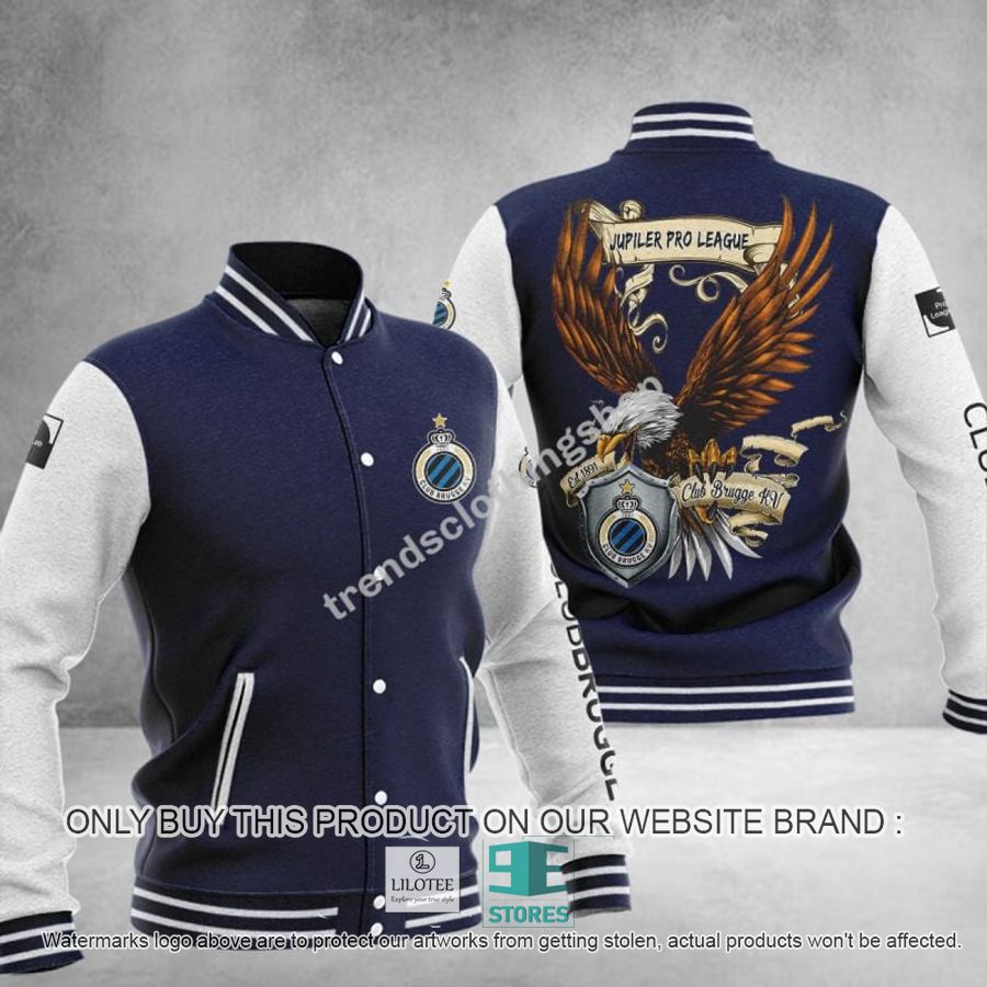Alternative view of Club Brugge KV Eagle League Baseball Jacket