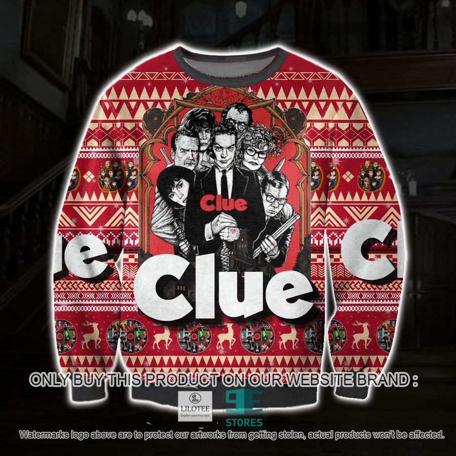 Clue Ugly Christmas Sweater, Sweatshirt 17