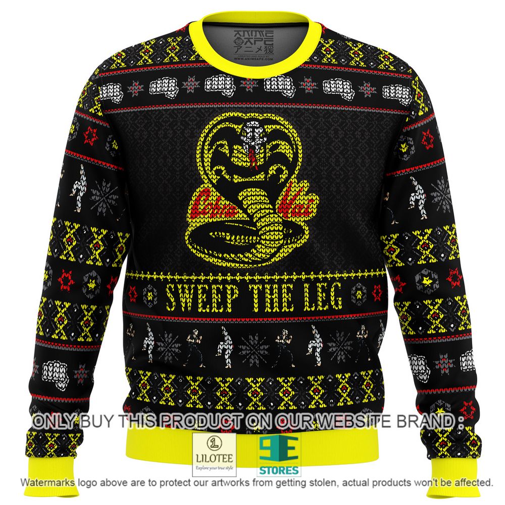 Cobra Kai The Karate Kid Sweep the Leg Christmas Sweater - LIMITED EDITION 10
