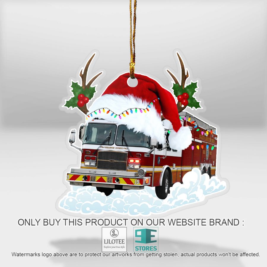 Colleton County Fire Rescue Christmas Ornament - LIMITED EDITION 12
