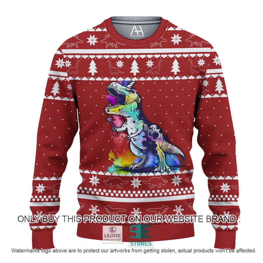Colors Dinosaur Christmas 3D Over Printed Shirt, Hoodie 13