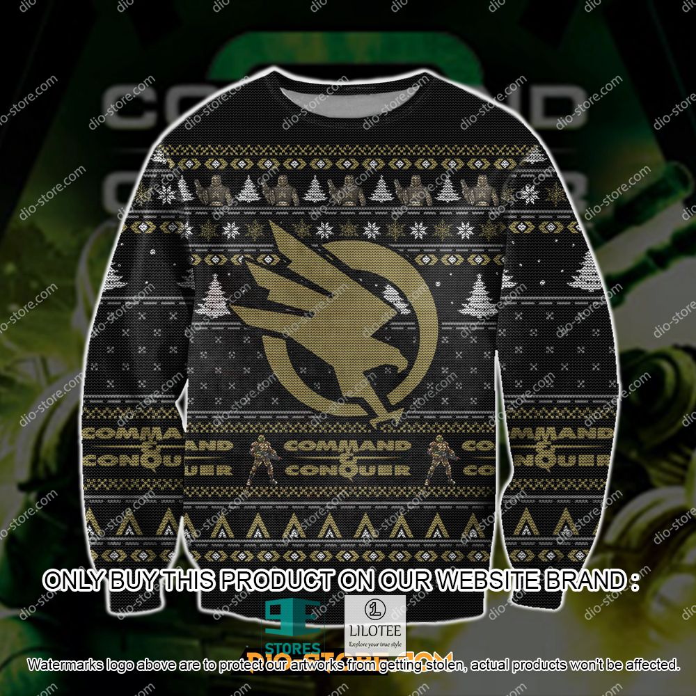 Command Conquer Game Ugly Christmas Sweater - LIMITED EDITION 11