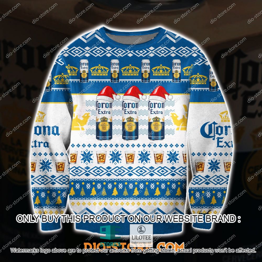 Corona Extra Beer Christmas Ugly Sweater - LIMITED EDITION 10