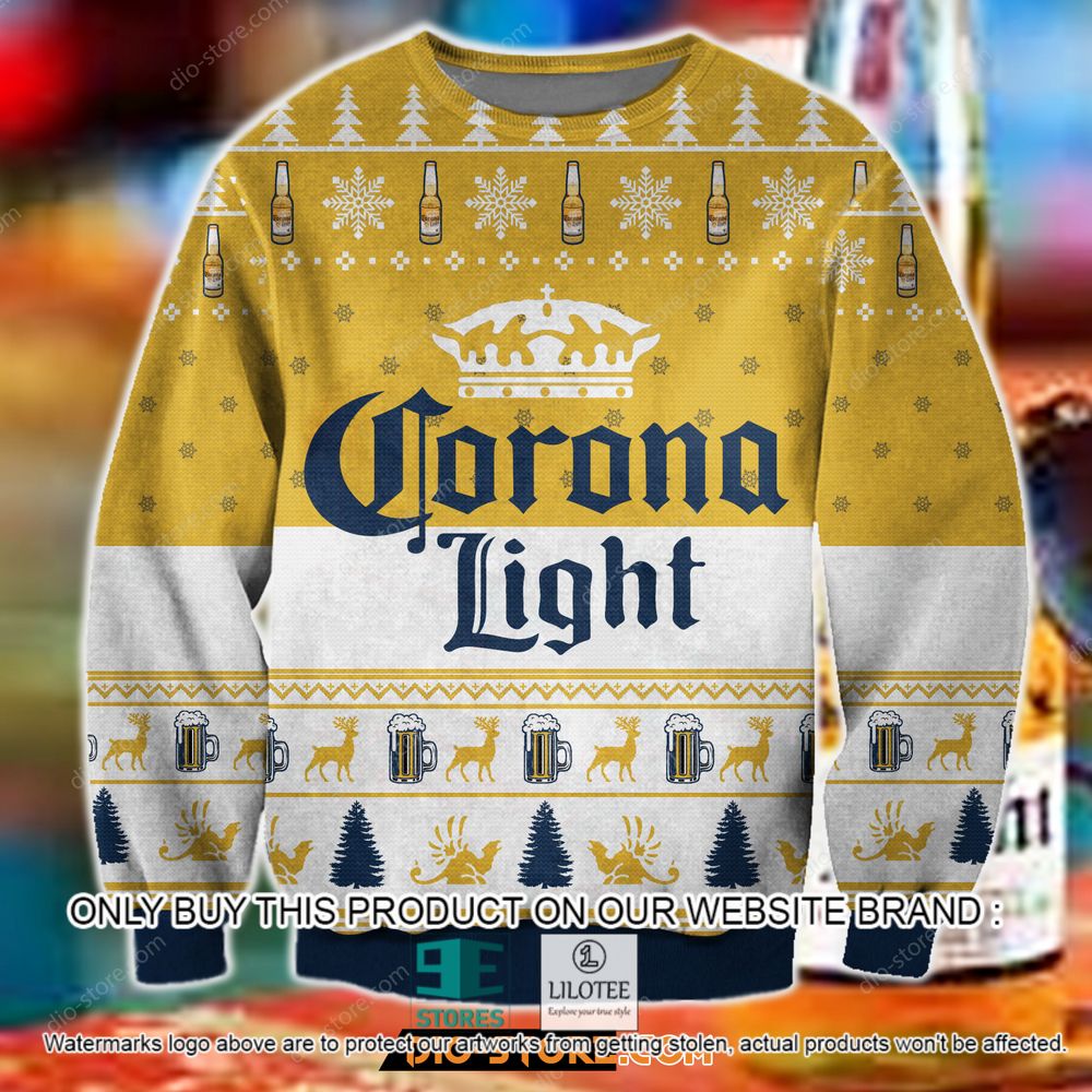 Corona Light Beer Christmas Ugly Sweater - LIMITED EDITION 20