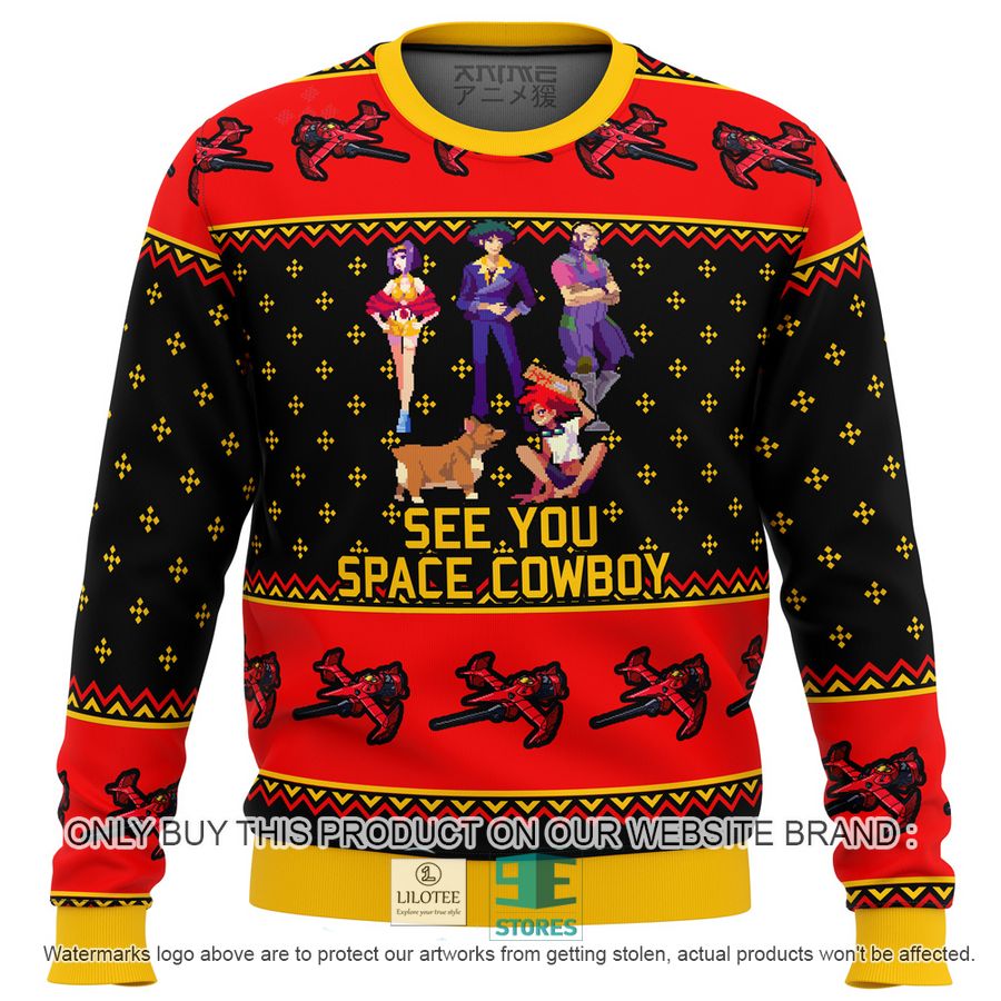 Cowboy Bebop See You Space Cowboy Knitted Wool Sweater 9