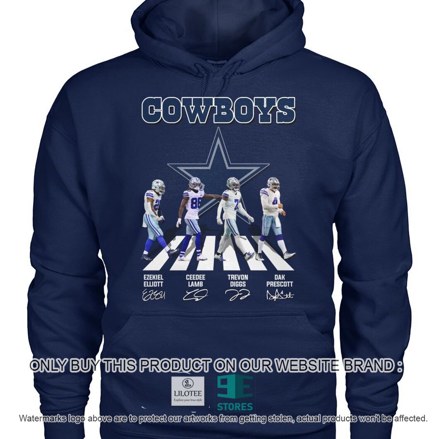 Cowboys Abbey Road 2D Shirt, Hoodie 10