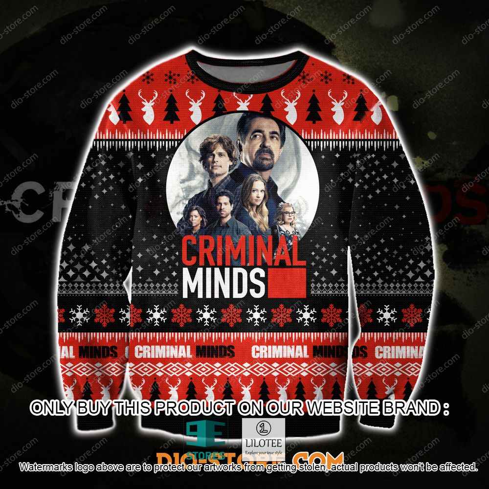 Criminal Minds Ugly Christmas Sweater - LIMITED EDITION 10