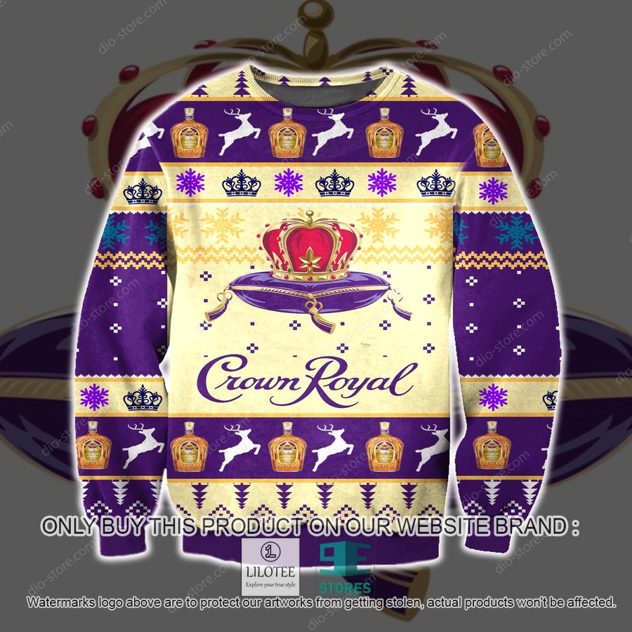 Crown Royal Christmas Ugly Christmas Sweater - LIMITED EDITION 9