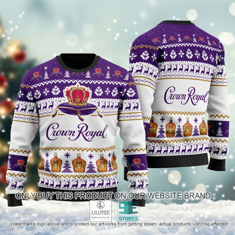 Crown Royal Spirit Ugly Christmas Sweater - LIMITED EDITION 8