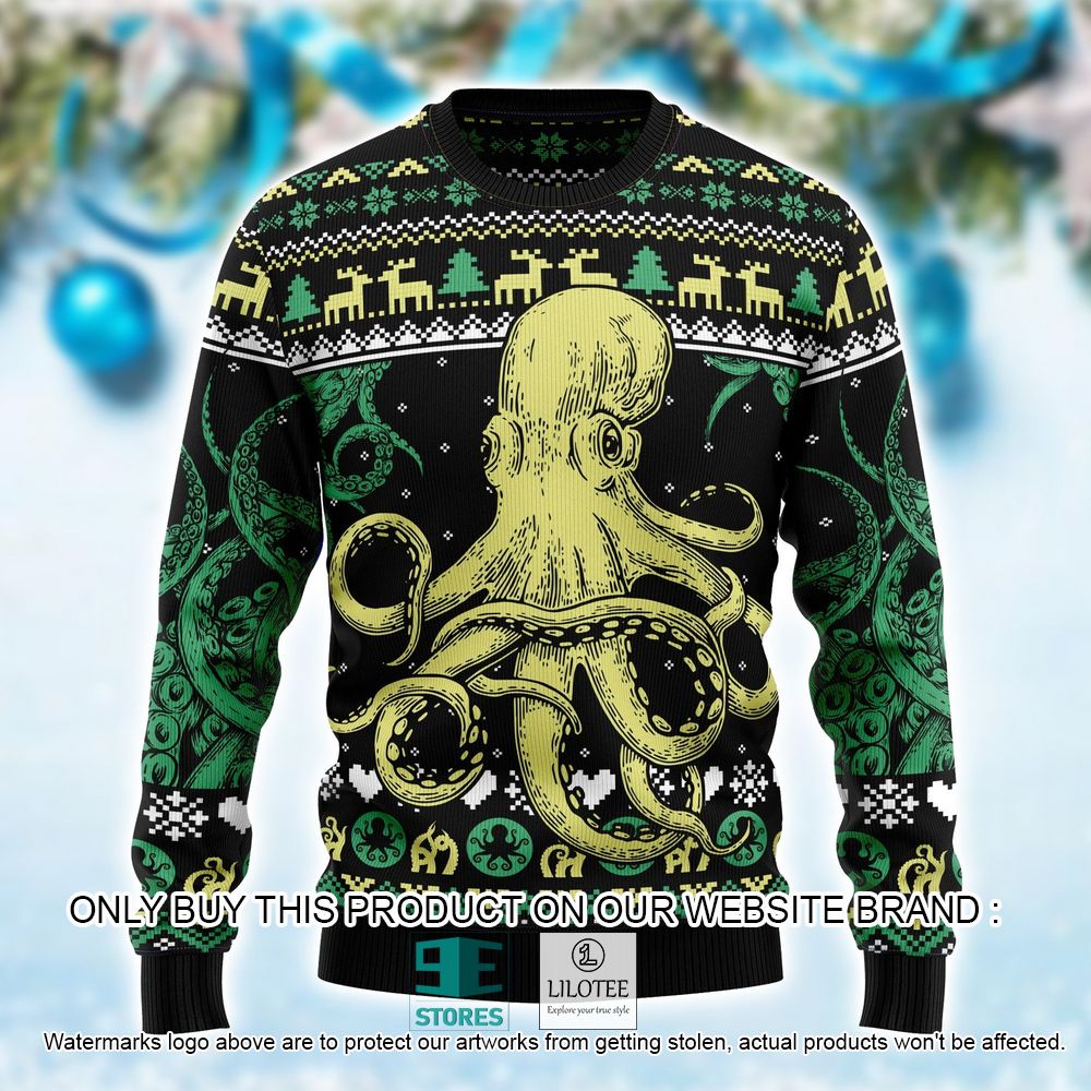 Cthulhu Monster Christmas Ugly Sweater - LIMITED EDITION 10