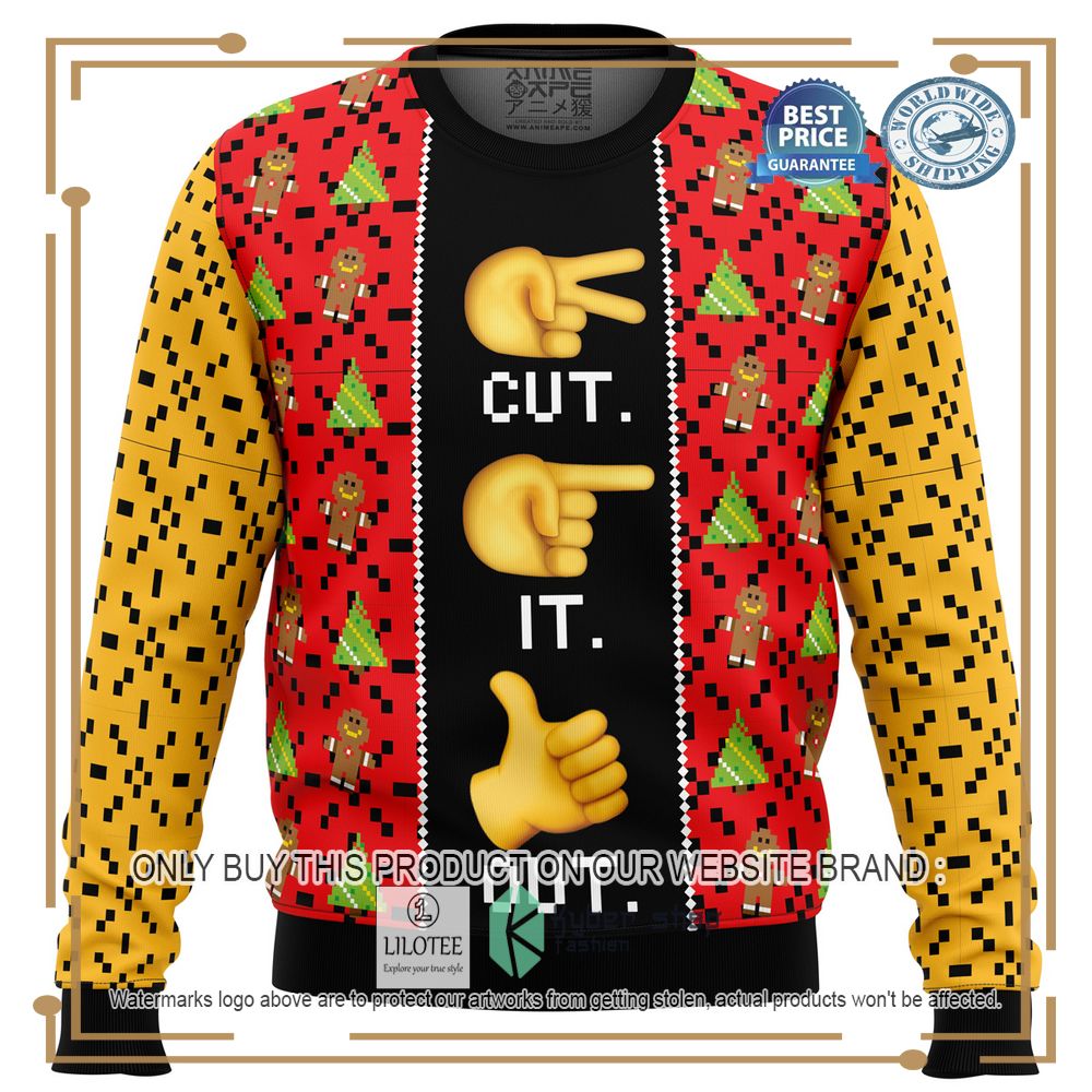 Cut It Out. Full House Ugly Christmas Sweater - LIMITED EDITION 11