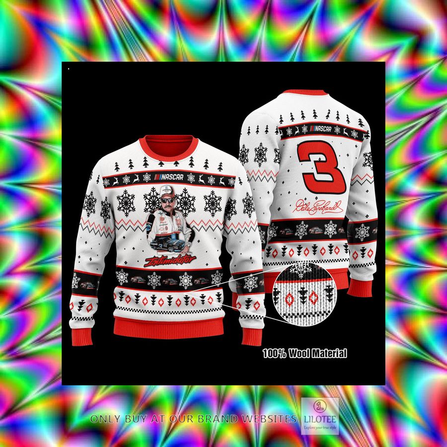 Dale Earnhardt Narcas Wool Sweater 3 Dale Earnhardt Narcas Wool Sweater - Image 3