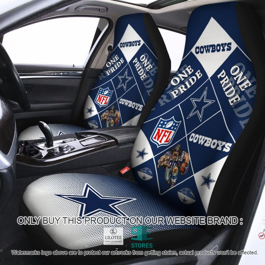 Dallas Cowboys One Pride Car Seat Covers 9