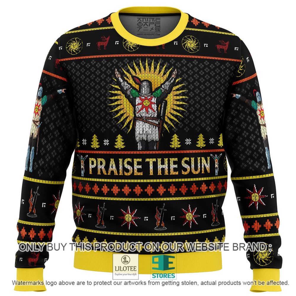 Dark Souls Praise the Sun Christmas Sweater - LIMITED EDITION 10