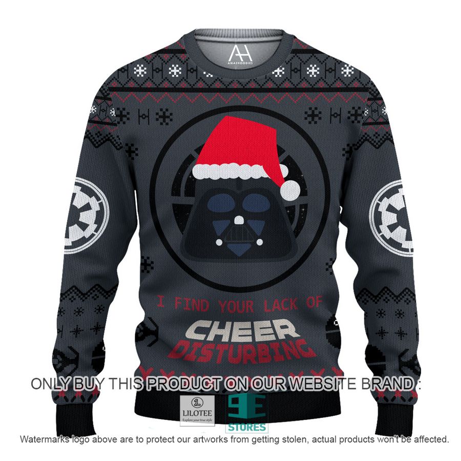 Darth Vader I find your lack of cheer Christmas 3D Over Printed Shirt, Hoodie 8