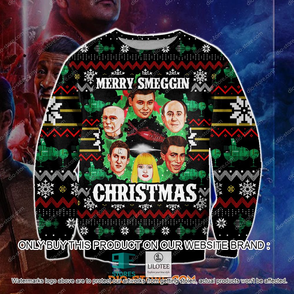 Dave Lister Merry Smeggin Ugly Christmas Sweater - LIMITED EDITION 11