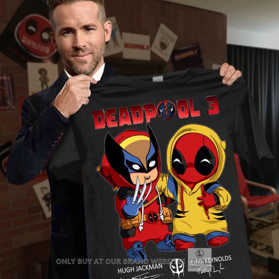 Deadpool and Wolverine Cartoon 2D Shirt, Hoodie 8